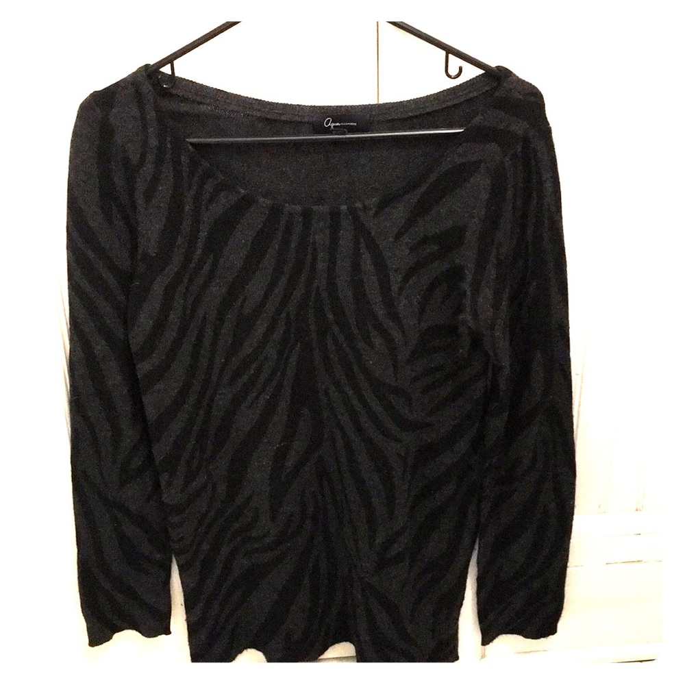 Aqua cashmere sweater